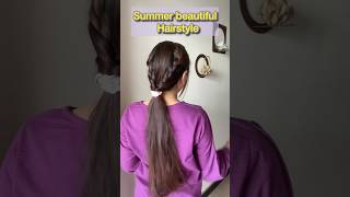 Beautiful summer hairstyle#youtubeshorts #ytshorts #hairstyle #beautiful