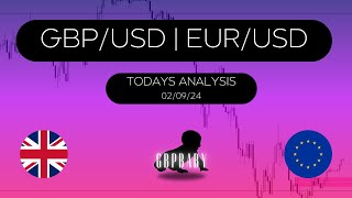 Todays Analysis & Forecast | GBP/USD, EUR/USD | 02.09.24