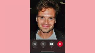 pov: you're facetiming sebastian stan