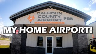 Update on my Home Airport F95 and Weekend Event Foxtrot 95 Calhoun County Airport