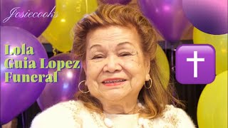 Lola Guia Lopez Funeral! At St Basil The Great Catholic Church @josiecooks