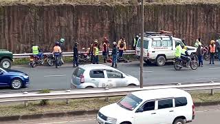 Bodaboda accident at allsopes thika road