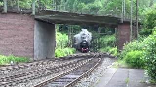 52 8195 der FME mit Franken-Express Richtung Fürth am 18.6.2016 in Heigenbrücken