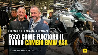 Il nuovo cambio BMW ASA spiegato da Andrea Silva - Responsabile Comunicazione BMW Motorrad