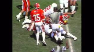 1985 Clemson vs Virginia Football Highlights