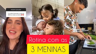 ROTINA COM 3 CRIANÇAS EM CASA - STORIES