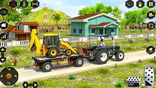 Tractor And JCB Games 2020//3d Simulator Gameplay//Android Gameplay