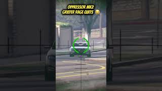 I Made This MK2 Oppressor Griefer Rage Quit on GTA Online