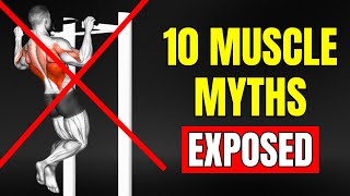 STOP Believing These 10 Muscle Myths Now (LIES About Building Muscle) | DIGITALIZED FITNESS