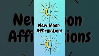 New Moon Affirmation 🌙🔮 #shorts