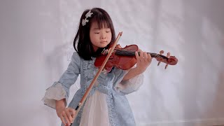 5岁琴童 里丁格b小调协奏曲第一乐章 Reiding Violin concerto in b minor，1st mvt.