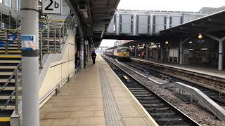 Colas rail class 56 nos 56105 screams away form derby with Shrewsbury to York