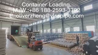 Stainless Steel Pipe Manufacturer with Container Loading.