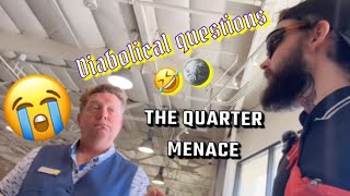 The Quarter Menace, Diabolical Questions W/ Funny Reactions 🤣🪙 EP. 1 Shortened