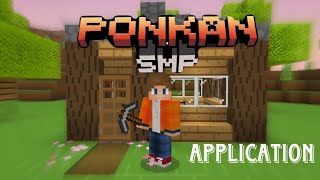 Application for PonkanSMP Join Now!!!