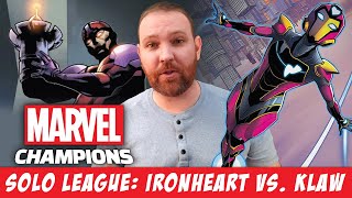 Ironheart vs. Klaw — Marvel Champions Solo League S13R1