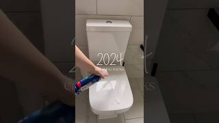 NEW 2024 CLEANING HACKS 🚽 easy toilet brush tip #cleaning #cleaninghacks #cleaningtips