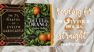 attempting to read for TWENTY FOUR HOURS STRAIGHT during quarantine (bitter orange by claire fuller)