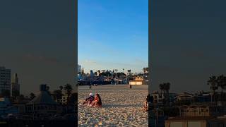 Sunset on Santa Monica Beach #santamonicapier #santamonicabeach #sunset #santamonica #california