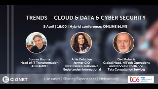 Trends: Cloud & Data - CIONET Netherlands Web Conference powered by Tata Consultancy Services