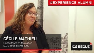 #Experience Alumni - Cécile Mathieu (promo 1990), consultante en formation