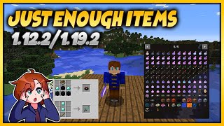 Just Enough Items (JEI) Todos los Crafteos y Usos  | MINECRAFT MODS REVIEW (1.12.2-1.19.2)