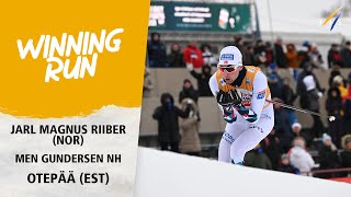 Riiber equals record for most wins in a season  | FIS Nordic Combined World Cup 23-24