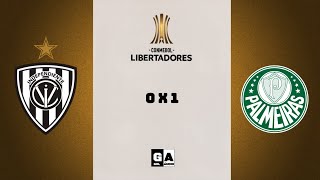 GOL IND DEL VELLE 0 X 1 PALMEIRAS COPA LIBERTADORES 2021 (NARRAÇÃO)📻