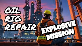 Secret World: Oil Rig Job in GTA RP with missive explosion