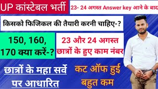 UP Police Re-Exam Expected Cut Off 2024||UP Police Expected Cut Off 🤔|upp cut off 2024