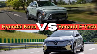 Renault E-Tech Grand Scenic, 2024 VS Hyundai Kona, Long Range Model, 2024