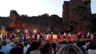 Spectacle nocturne 2015 avant première Château de Talmont St Hilaire