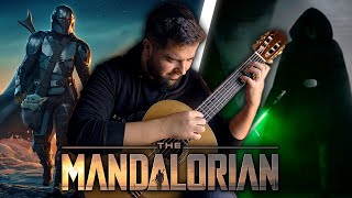 The Mandalorian / Force Theme Mashup - Classical Guitar Cover