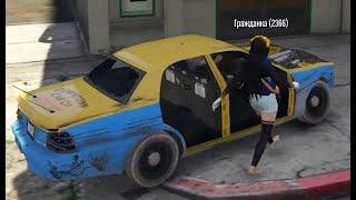 Вожу бомжей 2 в GTA 5 RP