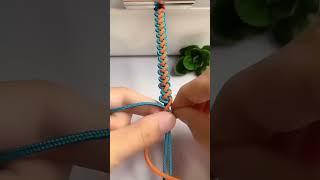 Make a "Bootlace" Curling Millipede CBYSClean Design Knot and Loop ParacordParacord Bracelet