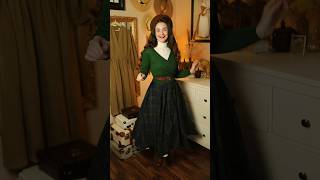 1950's Inspired Winter Outfit 🤎🌲 | Vintage Inspired Fashion