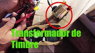 Como checar si un transformador para timbre esta quemado. Como checar un transformador de timbre.