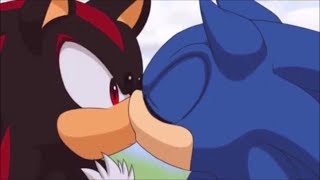 Sonic besa a Shadow y Amy se pone celosa~audio