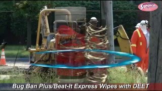 Bug Ban Plus & Beat-It Express Wipes Insect Repellants