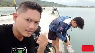 Sore ini kita mancing lagi gees yaah!!!! biar otak ga stresss#trc#pelabuhanleok#buol