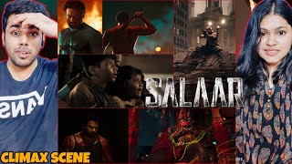 Salaar - Movie Mass Climax Scene / SALAAR Movie climax scene Reaction Video #salaar #prabhas