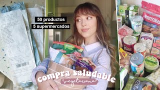 Compra saludable y vegetariana en 5 supermercados l Lidl, Mercadona, Dia, Aldi y Carrefour