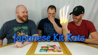 The Guys Try Japanese Kit Kats