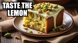 Experience Pure Delight with Lemon Pistachio Cake