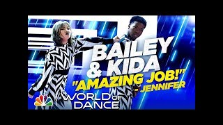 Bailey & Kida  Momma I Hit a Lick   2 Chainz Ft  Kendrick Lamar   World of Dance Semi Final