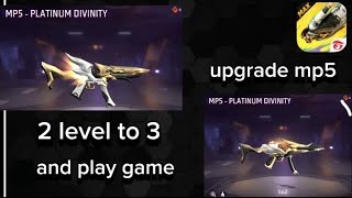 free fire max upgrade evo mp5 level 2 to 3 and #roblox #shorts #viralvideo #freefire #roblox #funny