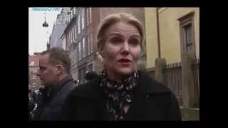 14-15. februar 2015 - Danmarks Statsminister Helle Thorning-Schmidt: Danmark ramt af terror