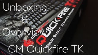 CM Storm Quickfire TK Mechanical Keyboard Unboxing & Overview (Greek)