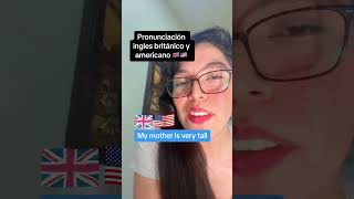 Inglés británico 🇬🇧 vs Inglés americano 🇺🇸 #ingles #english #aprenderingles #idiomas