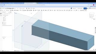 Exercício em Onshape  -  Peça 1 Parte 3